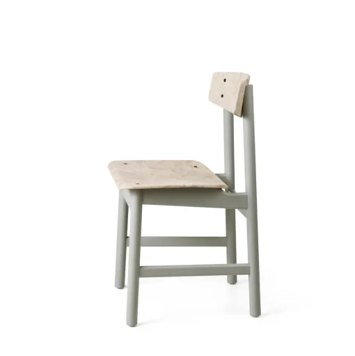 Mater Conscious BM3162 Spisebordsstol Grå Bøg/Wood Grå