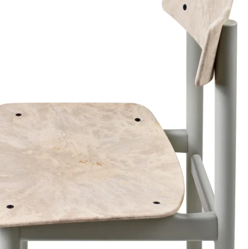 Mater Conscious BM3162 Spisebordsstol Grå Bøg/Wood Grå