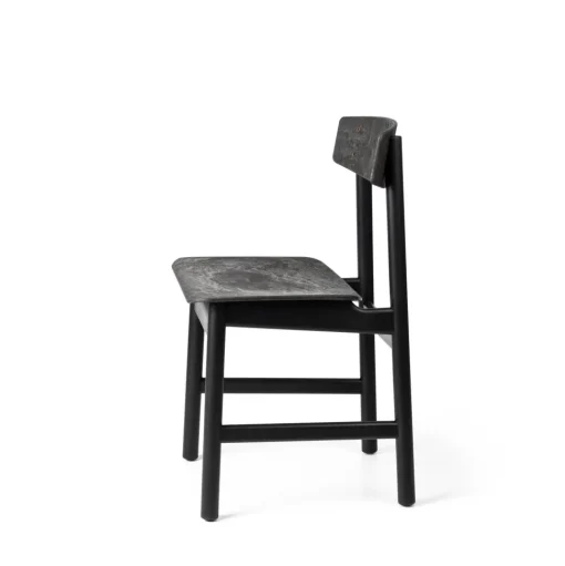 Mater Conscious BM3162 Spisebordsstol Sort Bøg/Coffee Sort