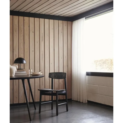 Mater Conscious BM3162 Spisebordsstol Sort Bøg/Coffee Sort