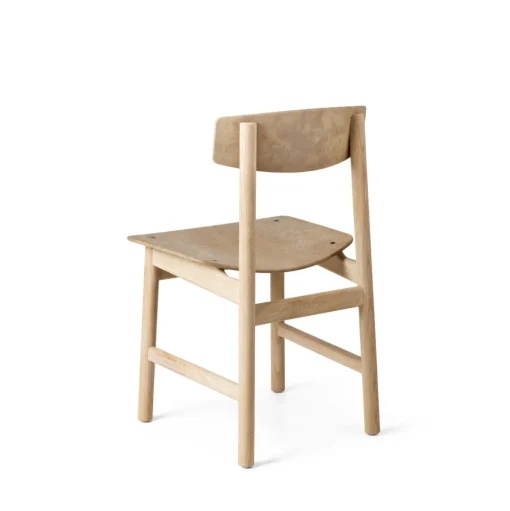 Mater Conscious BM3162 Spisebordsstol Sábebehandlet/Coffee Lys
