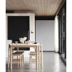 Mater Conscious BM3162 Spisebordsstol Sábebehandlet/Coffee Lys