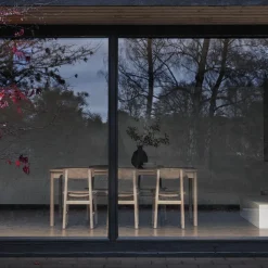 Mater Conscious BM3162 Spisebordsstol Sábebehandlet/Coffee Lys
