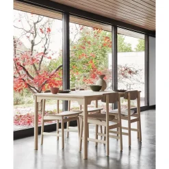 Mater Conscious BM3162 Spisebordsstol Sábebehandlet/Coffee Lys