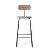 Mater Earth Barstol Med Ryglán 74 cm Coffee Light