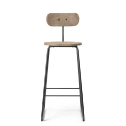 Mater Earth Barstol Med Ryglán 74 cm Coffee Light