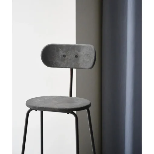 Mater Earth Barstol Med Ryglán 74 cm Coffee Dark