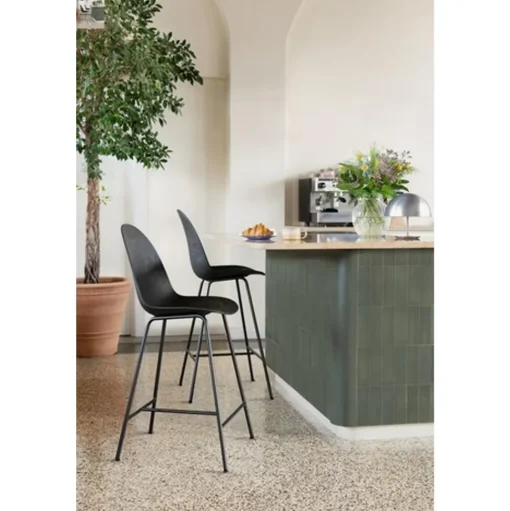 Mater Eternity High Barstol 69 cm Wood Waste Grey