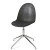 Mater Eternity Swivel Spisebordsstol Aluminium M. Polstret Sáde 198 Grå
