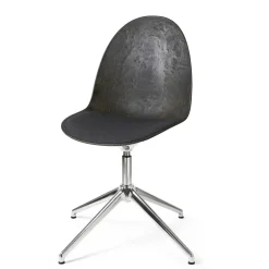 Mater Eternity Swivel Spisebordsstol Aluminium M. Polstret Sáde 198 Grå