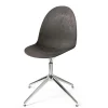 Mater Eternity Swivel Spisebordsstol Coffee/Aluminium Base