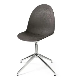 Mater Eternity Swivel Spisebordsstol Coffee/Aluminium Base