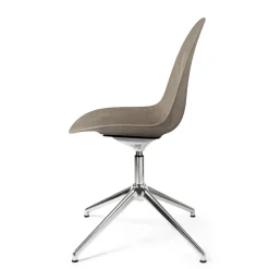 Mater Eternity Swivel Spisebordsstol Coffee Waste Light/Stål