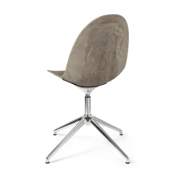 Mater Eternity Swivel Spisebordsstol Coffee Waste Light/Stål
