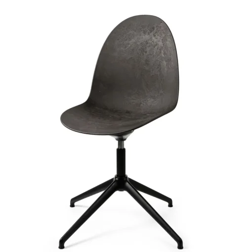 Mater Eternity Swivel Spisebordsstol Coffee/Sort Base