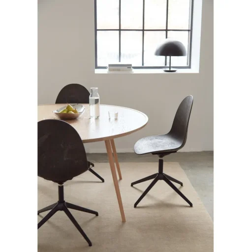 Mater Eternity Swivel Spisebordsstol Coffee Waste Dark/Sort