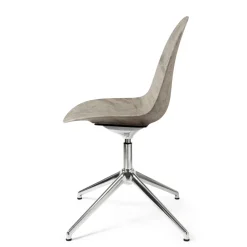 Mater Eternity Swivel Spisebordsstol Wood Waste Grey/Stål