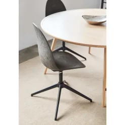 Mater Eternity Swivel Spisebordsstol Coffee Waste Light/Sort