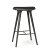 Mater High Stool Barstol Sirka Grå Bejdset Eg 74cm