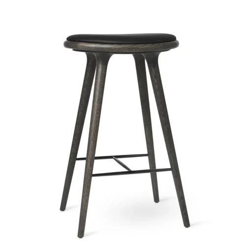 Mater High Stool Barstol Sirka Grå Bejdset Eg 74cm
