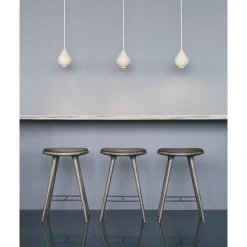 Mater High Stool Barstol Sirka Grå Bejdset Eg 74cm