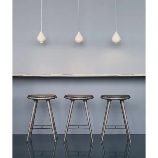 Mater High Stool Barstol Sirka Grå Bejdset Eg 74cm