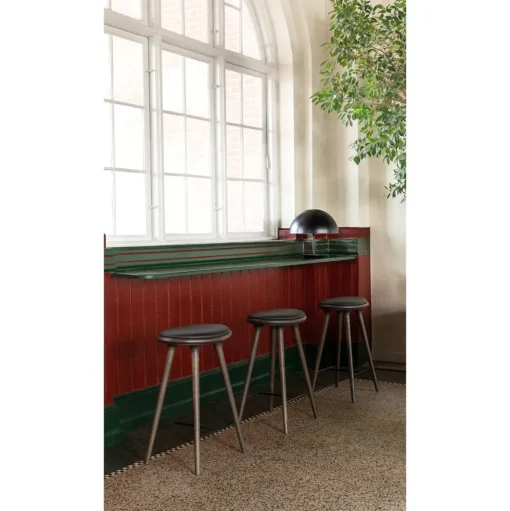 Mater High Stool Barstol Sirka Grå Bejdset Eg 74cm