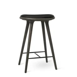 Mater High Stool Barstol Sirka Grå Bejdset Bøg 69cm
