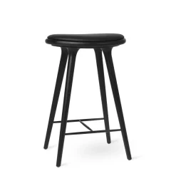 Mater High Stool Barstol Sort Bejdset Eg 69cm