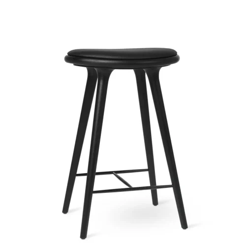 Mater High Stool Barstol Sort Bejdset Eg 69cm