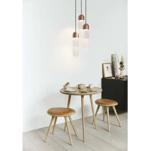 Mater Low Stool Skammel Sort Bøg
