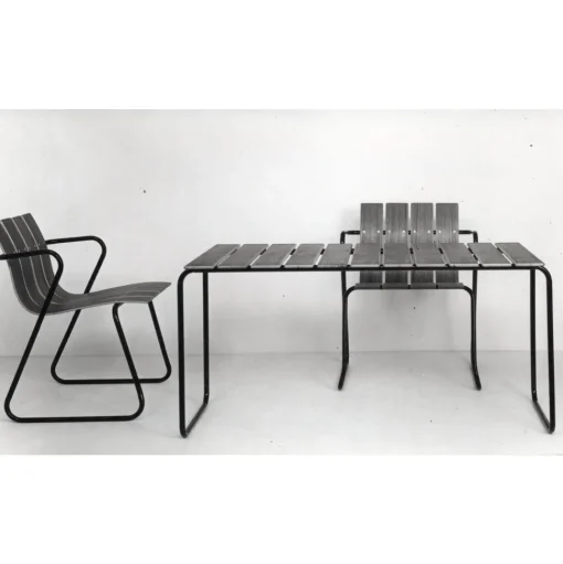 Mater Ocean Bord Sort 140x70 cm