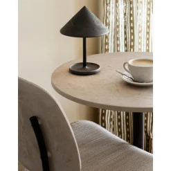 Mater Terra Transportabel Lampe Coffee Waste Black