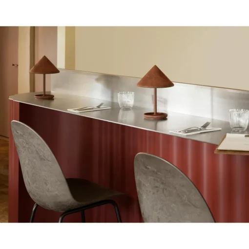 Mater Terra Transportabel Lampe Coffee Waste Black