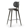Mater The High Stool Barstol med Ryg Sirka Grå Eg 74 cm