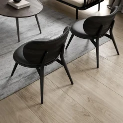 Mater The Lounge Chair Lánestol Sort Bøg
