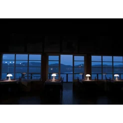Matinelli Luce Pipistrello 1965 Bordlampe Mini Bronze