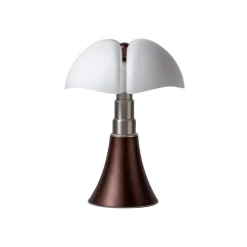 Matinelli Luce Pipistrello 1965 Bordlampe Medium Bronze