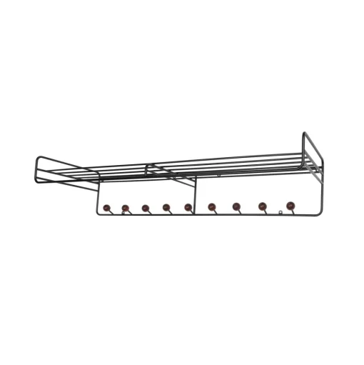 Maze Bill Hattehylde 102 cm Sort / Valnød