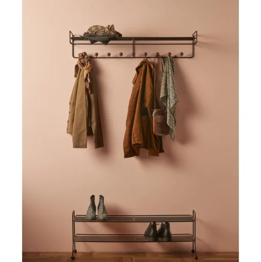 Maze Bill Hattehylde 102 cm Sort / Valnød