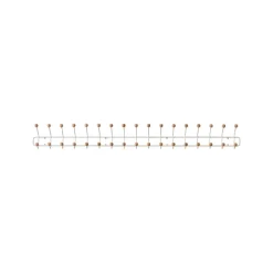 Maze Bill Horizontal Knage Ekstra Stor Hvid
