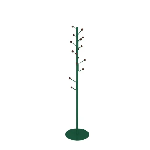 Maze Bill Tøjstativ Fern Green/Valnød