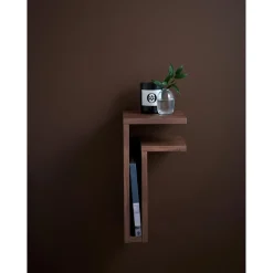 Maze F-shelf Højre Hvid Egetrá