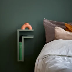 Maze F-Shelf Hylde Højre Grågrøn