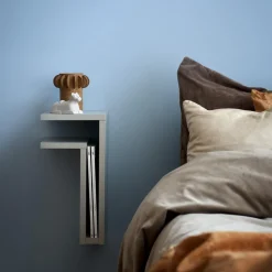 Maze F-Shelf Hylde Venstre Silk Grå