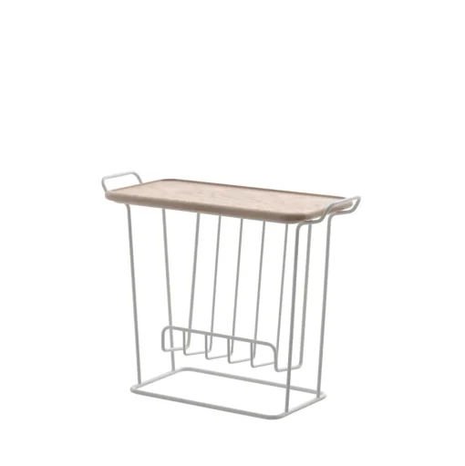 Maze Minnie Mae Wood Sidebord Hvid/Ask