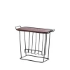 Maze Minnie Mae Wood Sidebord Sort/Ask