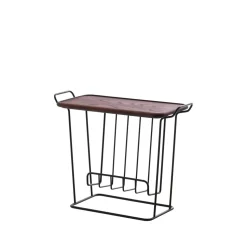 Maze Minnie Mae Wood Sidebord Sort/Ask