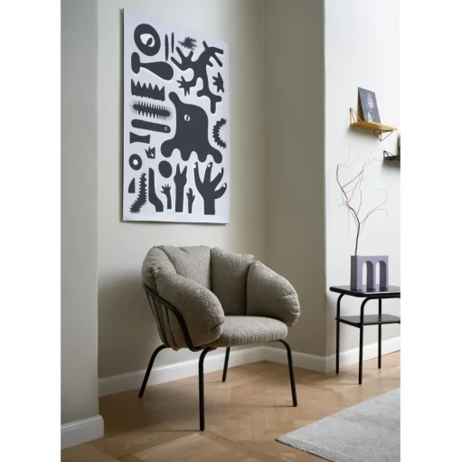 Maze Same Easy Lánestol Sort/Taupe