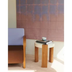 Mazo Fer SidebordØ45 Hvid/Eg